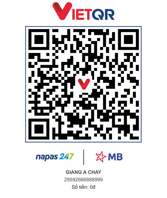 QR chuyển khoản MB Bank